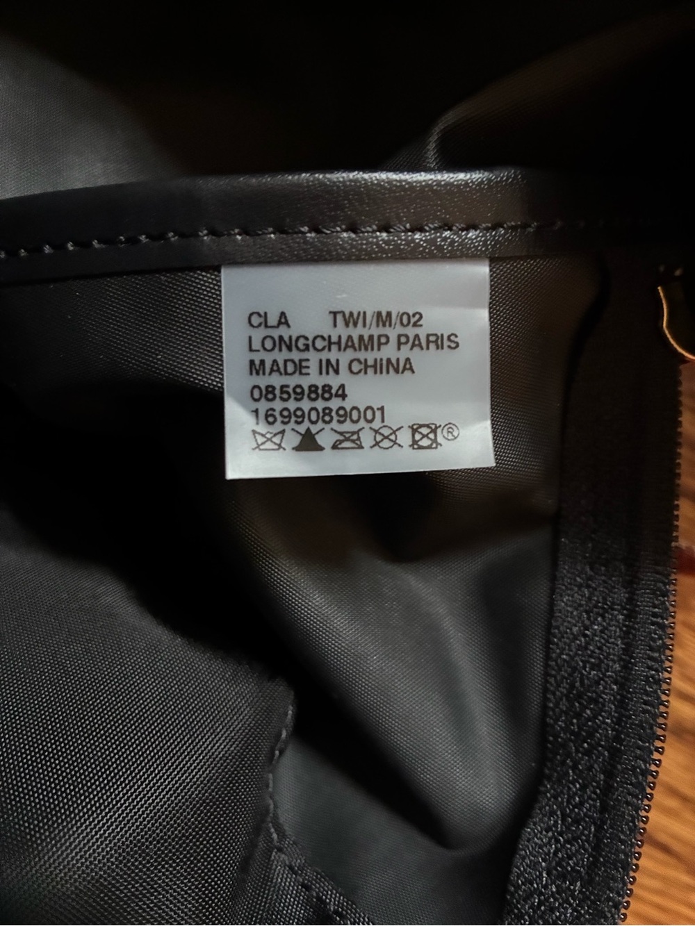 Longchamp Le Pliage Large Backpack in Black - Picture 7 of 8